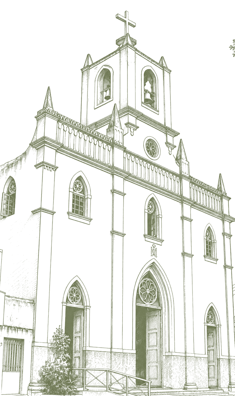 Desenho da Paróquia de Nossa Senhora das Graças